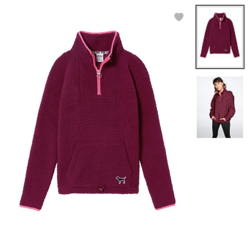 NWT VS Pink Sherpa L